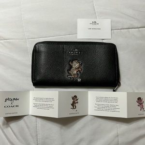NWOT limited edition Coach X Gary Baseman wallet.